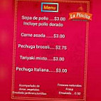 La Placita menu