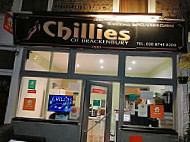 Chillies Indian Take Away inside