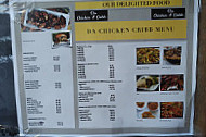 Da Chicken Cribb menu