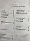 Mi Xun Tea House menu