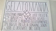 Gelatomania menu