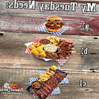 Famous Dave's B-que food