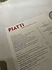 Piatti - Danville menu