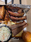 Famous Dave's B-que food