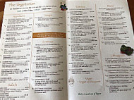 The Vegetarian menu