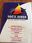 Doc's Place menu