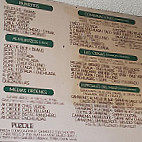 La Fondita menu