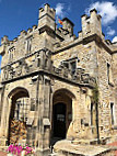 At The Otterburn Tower outside