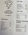 Tj's Pizza menu