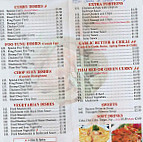 Go Sing Chinese Food Take Away menu