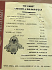 Valley Inn menu