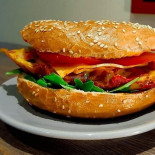 Moma Coffee Mons food