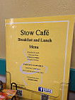 Stow Cafe menu