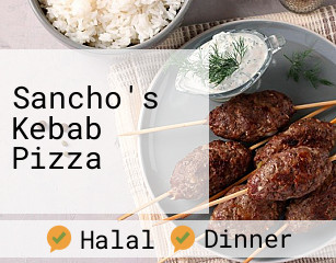 Sancho's Kebab Pizza