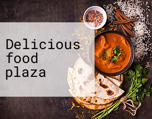 Delicious food plaza