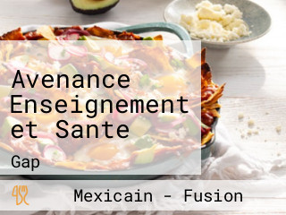 Avenance Enseignement et Sante