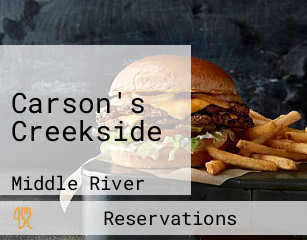 Carson's Creekside