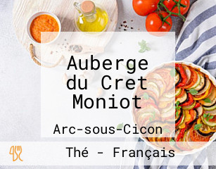 Auberge du Cret Moniot