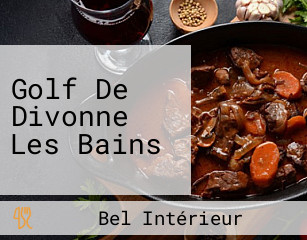 Golf De Divonne Les Bains