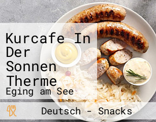 Kurcafe In Der Sonnen Therme