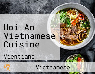 Hoi An Vietnamese Cuisine