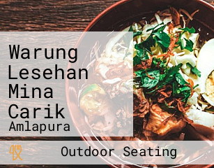 Warung Lesehan Mina Carik