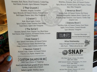 Snap Custom Pizza Salads