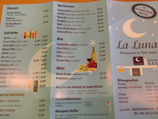 Restaurant Take Away La Luna