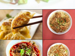 Hot Pan Noodles Dumplings