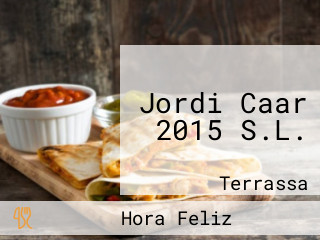 Jordi Caar 2015 S.L.