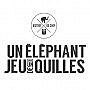 Un Elephant Dans Un Jeu de Quilles