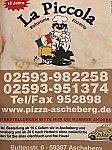 Pizzeria La Piccola Ascheberg outside