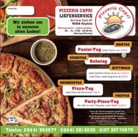 Capri Inh. Zaher Taha Pizzalieferservice 