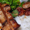 Vermicelli With Grilled Pork With Pork Patties In A Light Fish Sauce