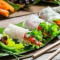 Salmon Spring Rolls (2 Rolls)