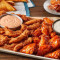 Reguliere Chicken Fingerz En Boneless Wings Zampler Platter