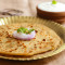 Paneer Prantha With Curd