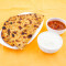 Paneer Paratha(With Curd Pickle)