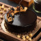 Belgium Dark Chocolate And Hazelnut Truffle Cake [Serves 6-8]