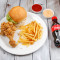 Chicken Burger Fried Chicken French Fries Cold Coffee 250 Ml