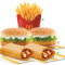 Mcveggie/Mcchicken (Twee Willekeurige) 1 Medium Friet 2 Mcpuff