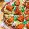 Vegan Chicken Tikka Pizza