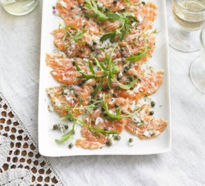 Zalm Carpaccio