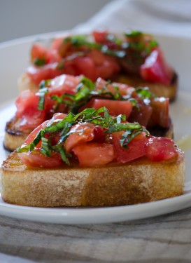 Bruschetta Met Tomaat