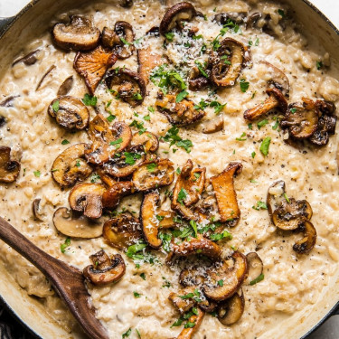 Risotto Van Wilde Paddenstoelen