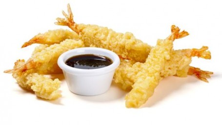 Tempura-Garnalen