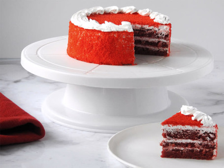 Vorstelijke Red Velvet Cake Zonder Eieren