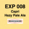 4. Exp 010: Capri Pale Ale