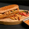 4 Paneer Cheesy Masala Panini Small (Mini Monster) Cheese Alfredo Dip