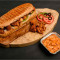 4 Chicken Cheesy Masala Panini Small (Mini Monster) Cheese Alfredo Dip